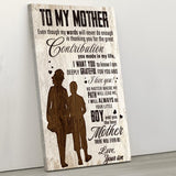 To my mother - Parents-Canvas