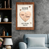 We fit together perfectly - Couple-Canvas