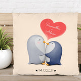 Penguin Love - Couple-Pillow