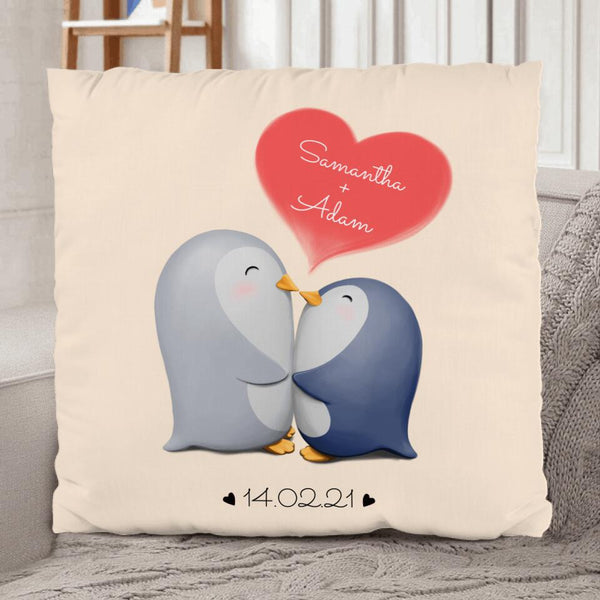 Penguin Love - Couple-Pillow