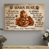 Mama Bear - Parents-Canvas