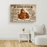 Mama Bear - Parents-Canvas