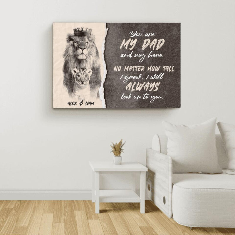 Dad Forever - Parents-Canvas