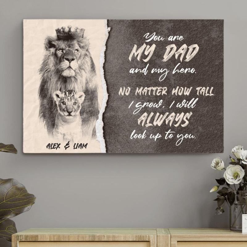 Dad Forever - Parents-Canvas