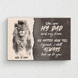 Dad Forever - Parents-Canvas