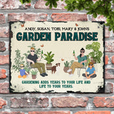 Family Paradise - Family-Doorplate