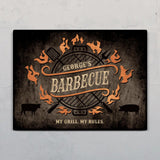 Barbecue - Outdoor-doorplate