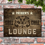 Grill and Chill Lounge - Outdoor-Doorplate