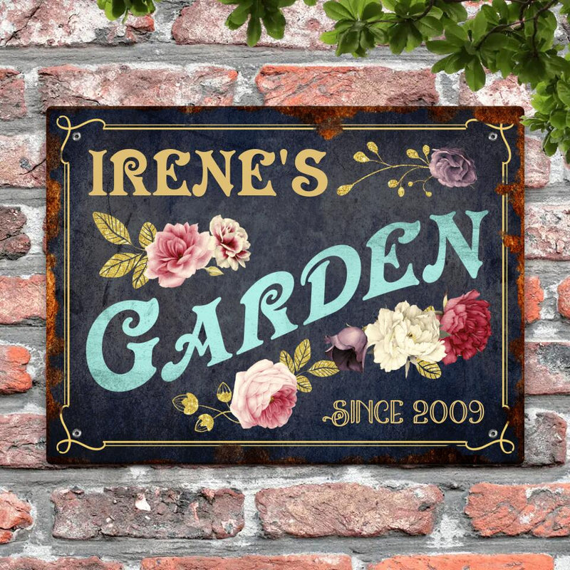 My Garden - Outdoor-doorplate