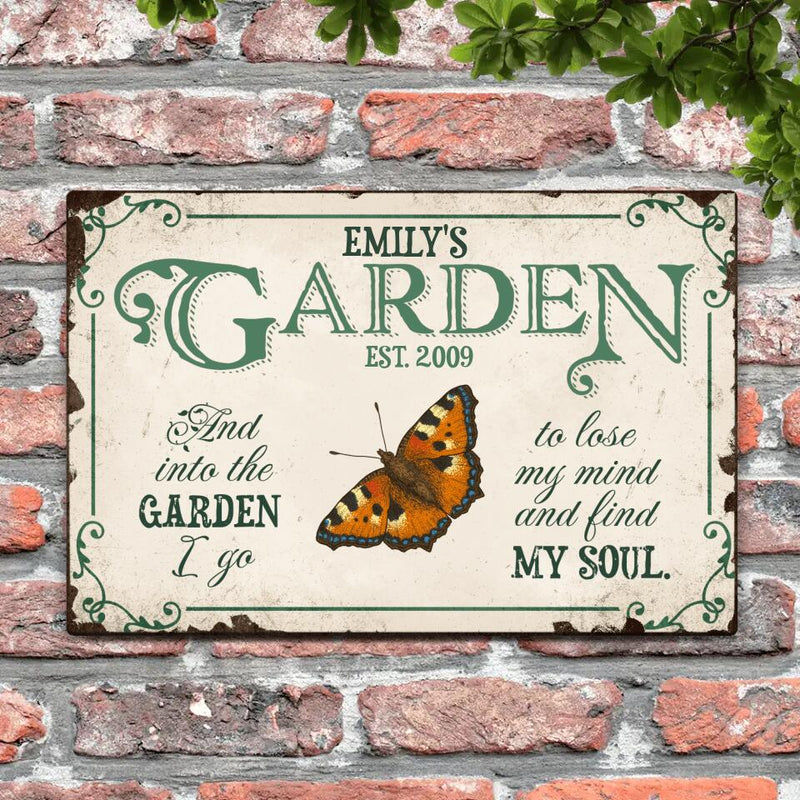 Garden Joy - Outdoor-Doorplate