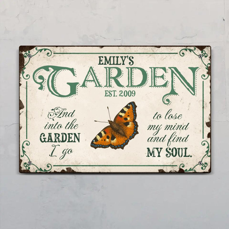 Garden Joy - Outdoor-Doorplate