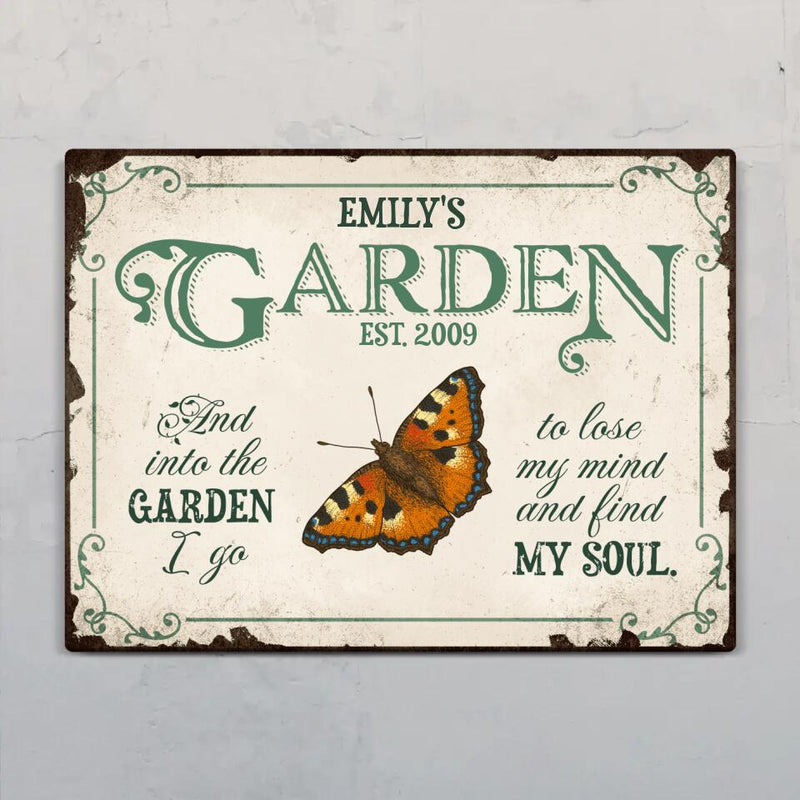 Garden Joy - Outdoor-Doorplate