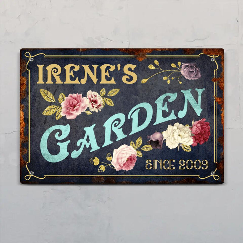 My Garden - Outdoor-doorplate