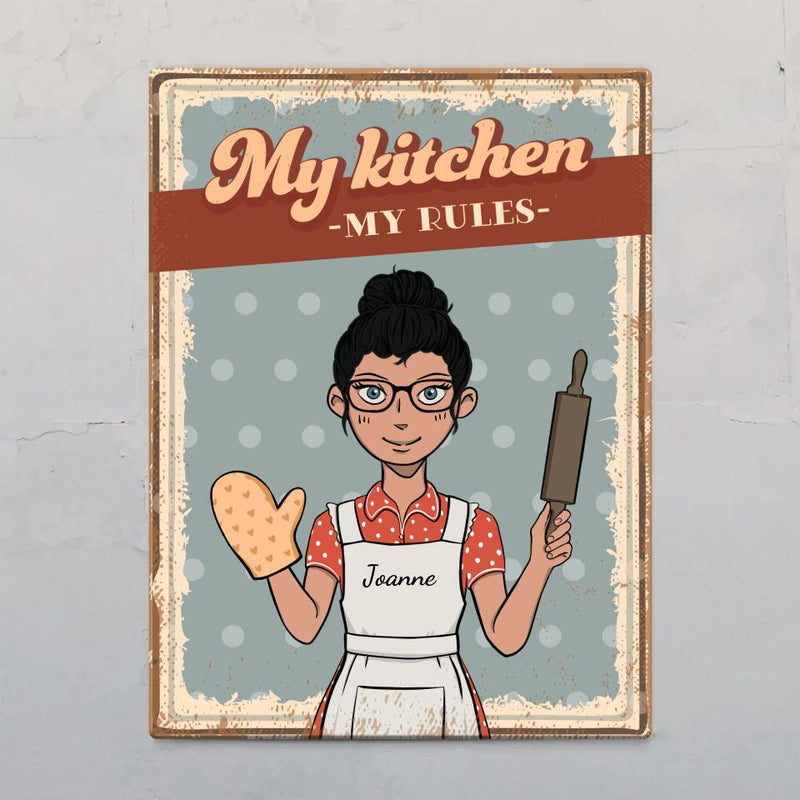 Lady cook - Indoor-Doorplate