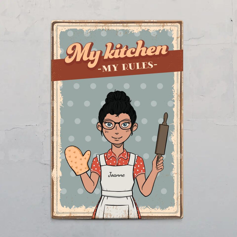 Lady cook - Indoor-Doorplate