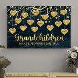 My Grandchildren (golden) - Grandchildren-Canvas