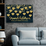 My Grandchildren (golden) - Grandchildren-Canvas