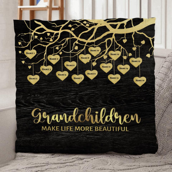 My Grandchildren (festive) - Grandparents-Pillow