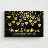 My Grandchildren (festive) - Grandchildren-Canvas