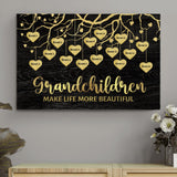 My Grandchildren (festive) - Grandchildren-Canvas