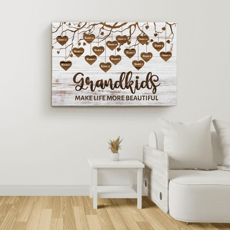 My Grandchildren - Grandparents-Canvas