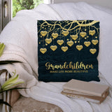 My Grandchildren (golden) - Grandparents-Pillow