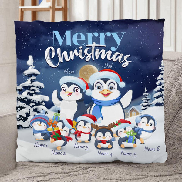 Penguin family - Family-Pillow