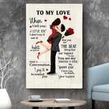 My happy end (for her - drawing) - Couple-Canvas