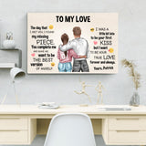 Emoji Love - Couple-Canvas