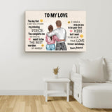 Emoji Love - Couple-Canvas