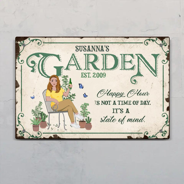 Garden Vibes - Outdoor-Doorplate