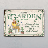 Garden Vibes - Outdoor-Doorplate