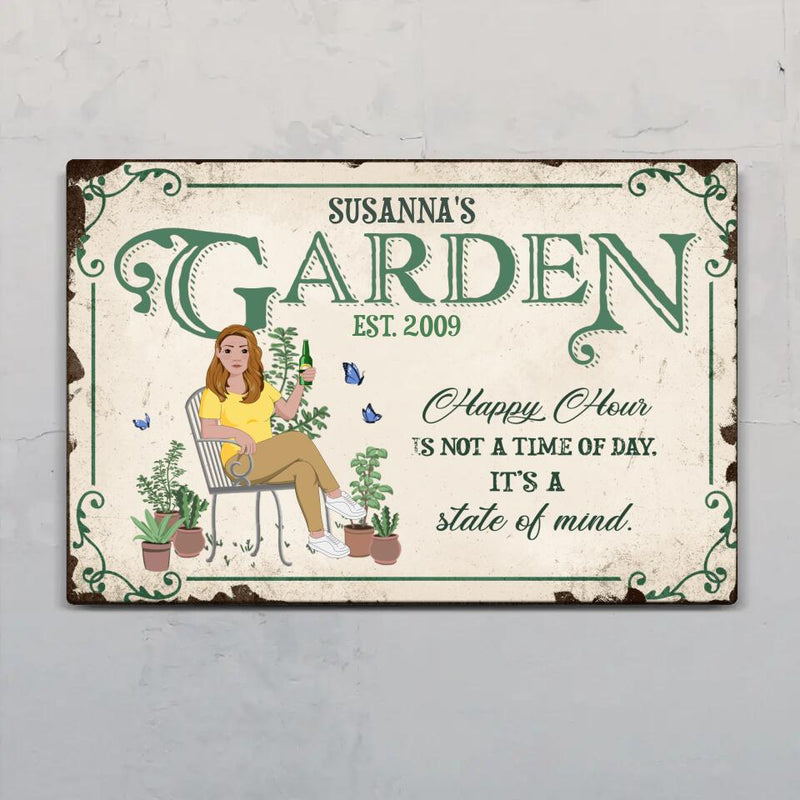 Garden Vibes - Outdoor-Doorplate