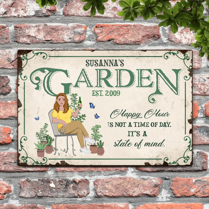 Garden Vibes - Outdoor-Doorplate