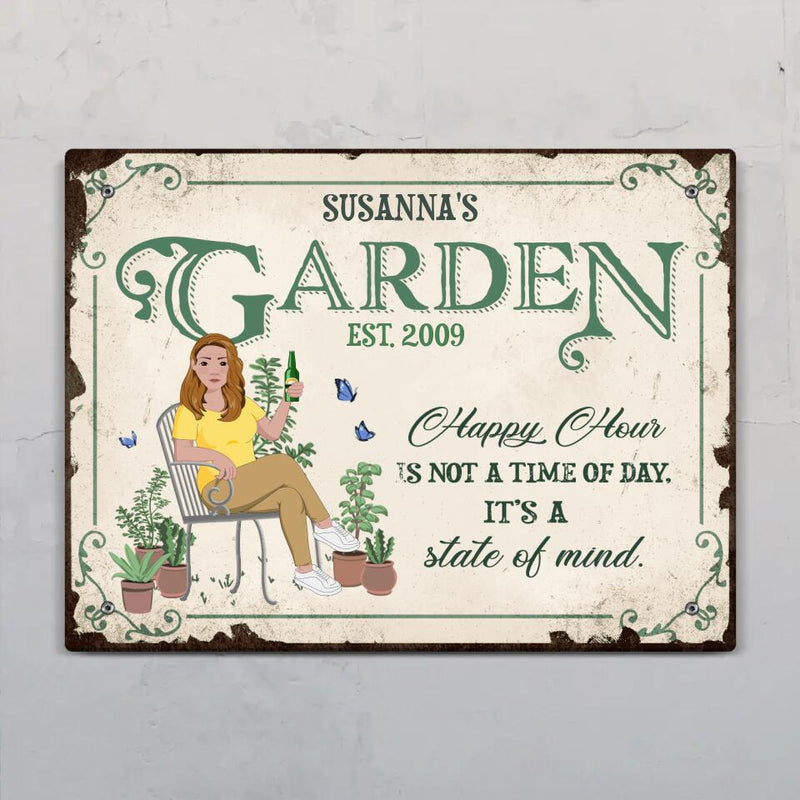 Garden Vibes - Outdoor-Doorplate