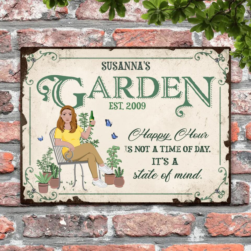 Garden Vibes - Outdoor-Doorplate