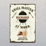 Grill Master - Outdoor-doorplate