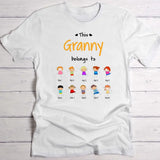 This Granny belongs to... -Grandparents-T-Shirt