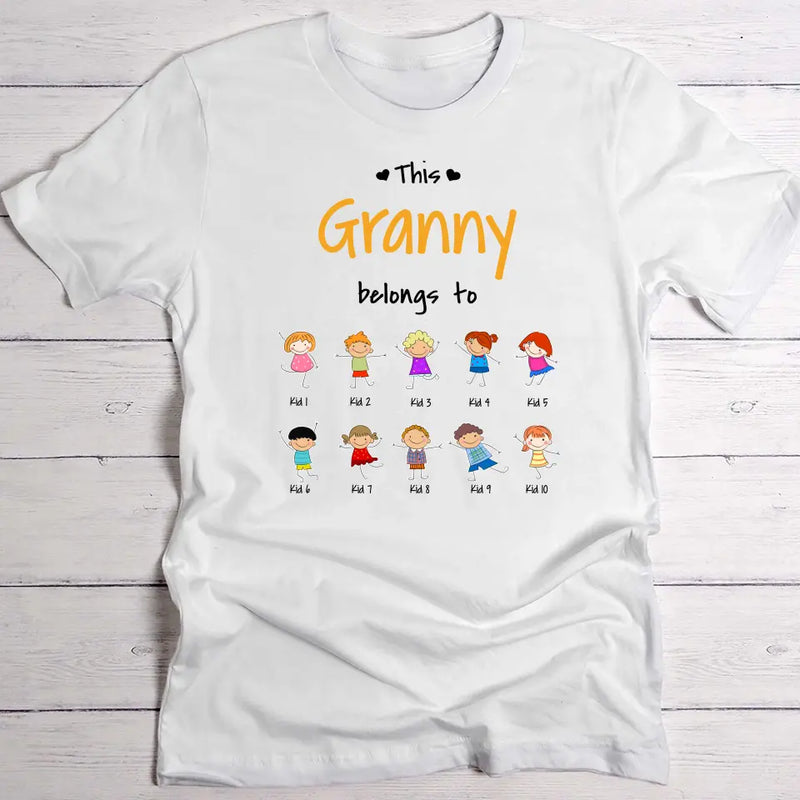 This Granny belongs to... -Grandparents-T-Shirt