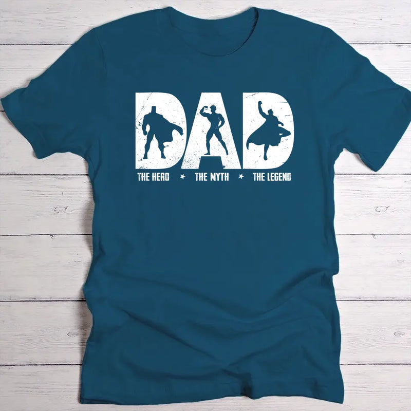 Dad, the Myth, the Legend - Parents-T-shirt