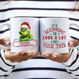 Christmas Grouch - Friends-Mug