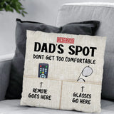 Dad's Spot - Family-Pillow