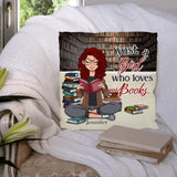 Book Girl - Friends-Pillow