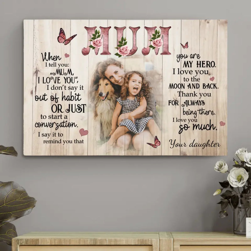 Mum - Parents-Canvas