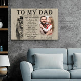 To my dad - Parents-Canvas