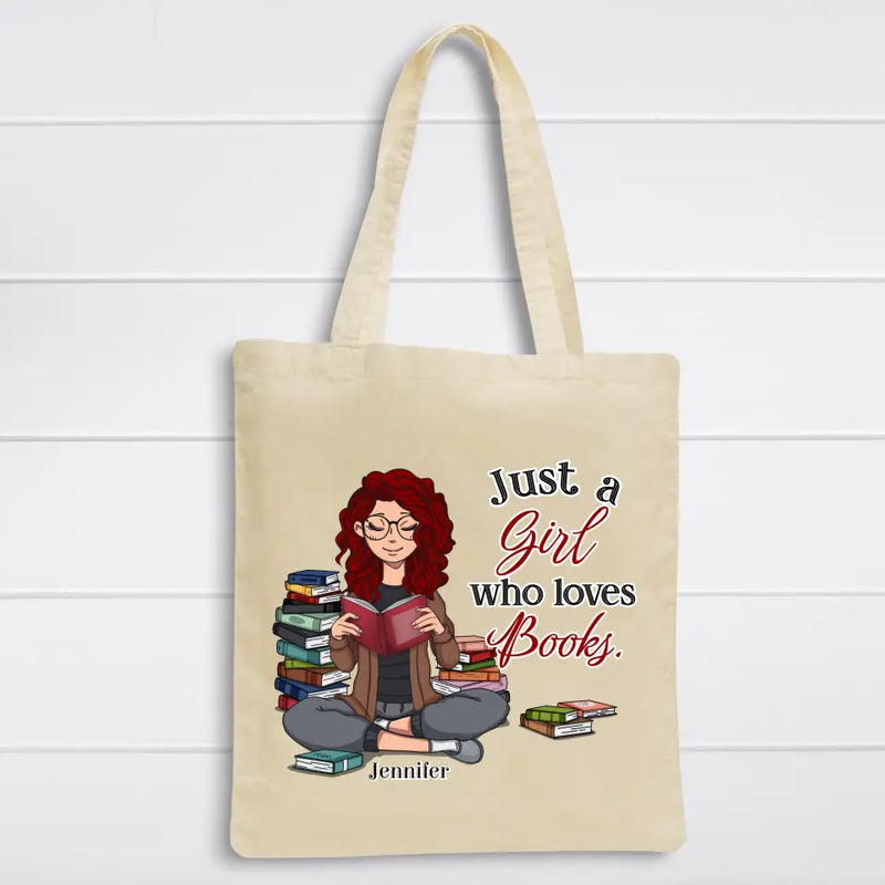 Book Girl - Friends-Tote Bag