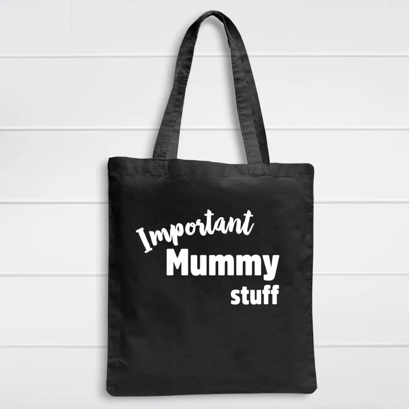 Important mummy stuff - Parents-Tote Bag