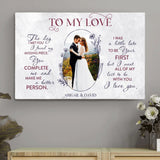 Marble Love - Couple-Canvas