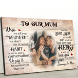 To our mum - Parents-Canvas