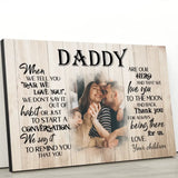 To our dad - Parents-Canvas